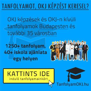 OKJ képzések, tanfolyamok